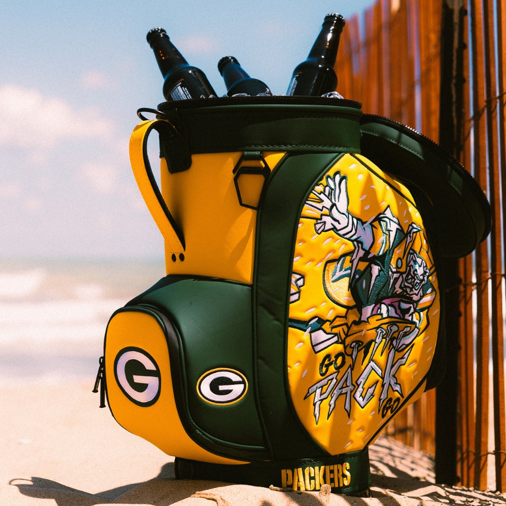 NFL Green Bay Packers Frozen Tundra Den Caddy Cooler