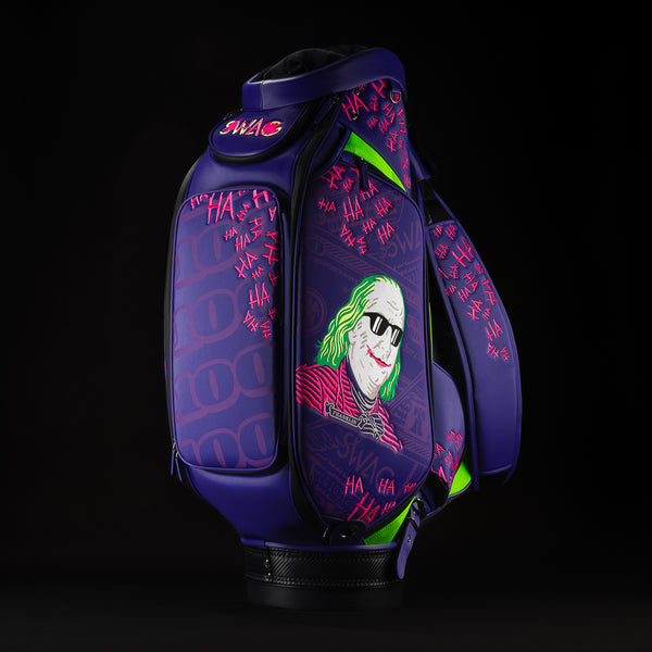 スターチーム風バックswag fuckthisindustry Halloween-2024-Defaced-Purple-