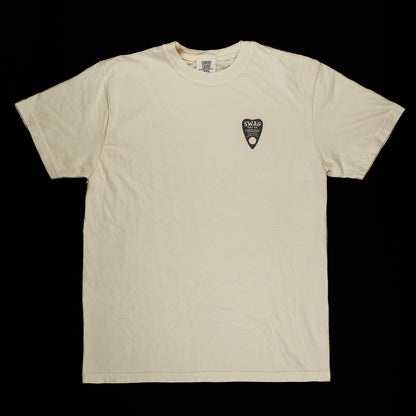 Predictor T-Shirt in cream with design with SWAG on the left chest in black and cream.