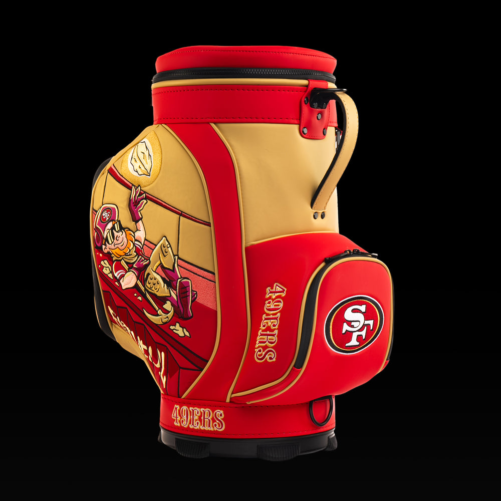 SWAG Golf X NFL San Francisco 49ers Golden Gate Miner Den Caddy