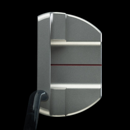 SWAG Golf Patriotic Abe The Boss 2.0 limited edition mid-mallet golf putter made in the USA and featuring a patriotic party scene of Abraham Lincoln.
