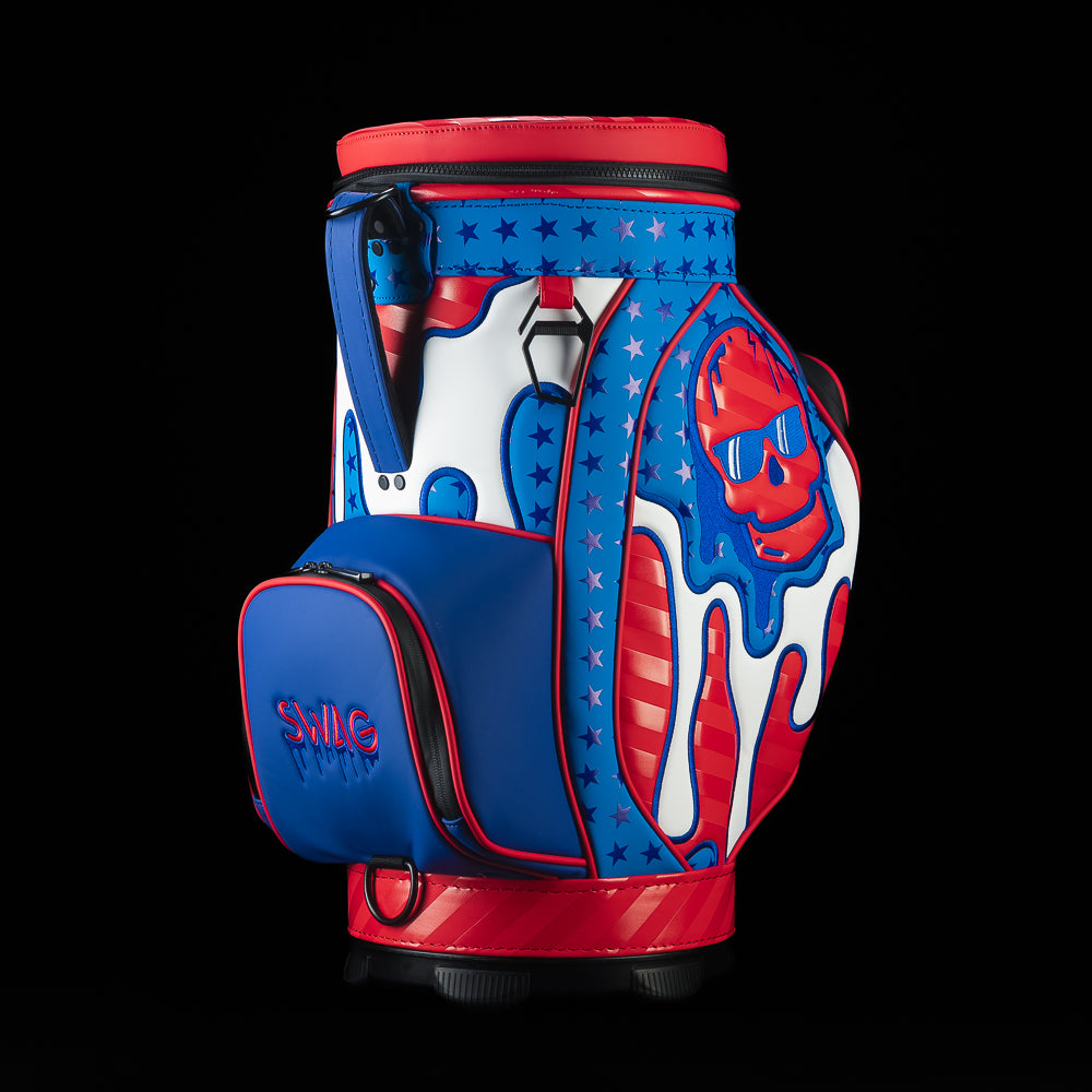 SWAG Golf American 3D Drip Skull Den Caddy Cooler – SWAG Golf Co