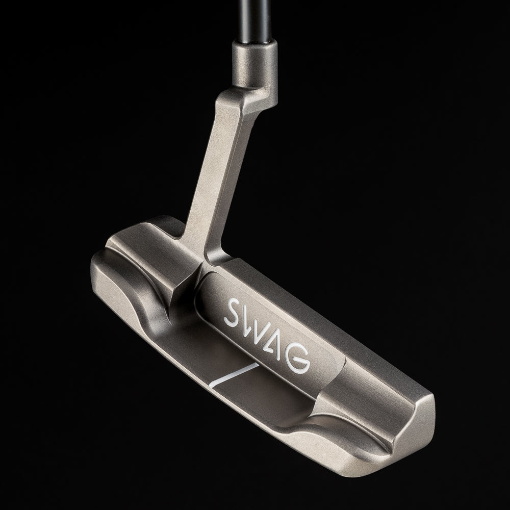 SWAG Golf $25M Lance black oxide limited edition Handsome One golf putter.