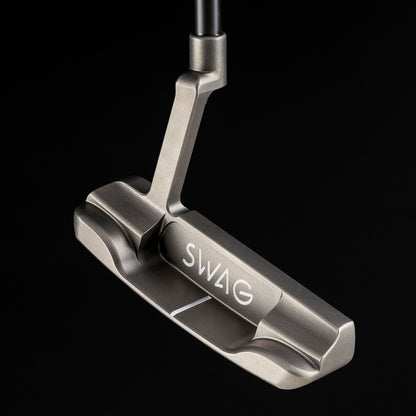 SWAG Golf $25M Lance black oxide limited edition Handsome One golf putter.
