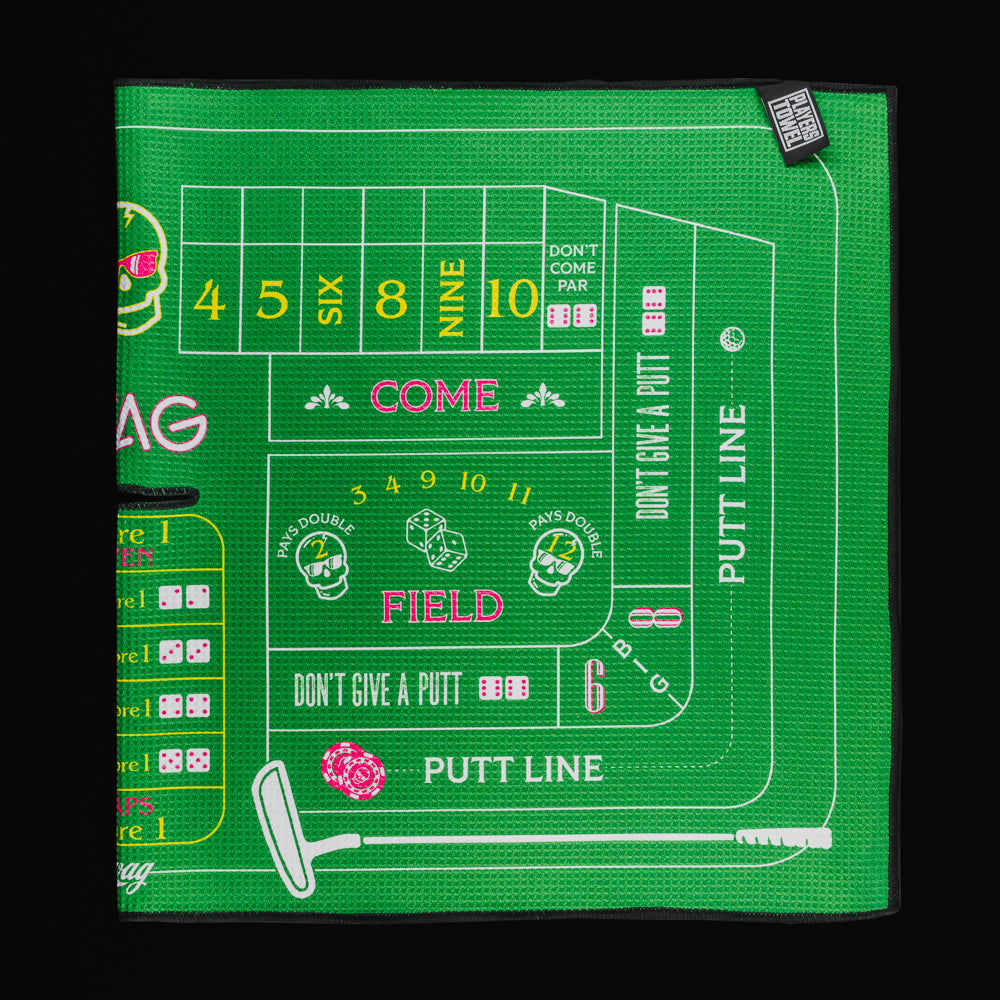 Craps Table Players Towel