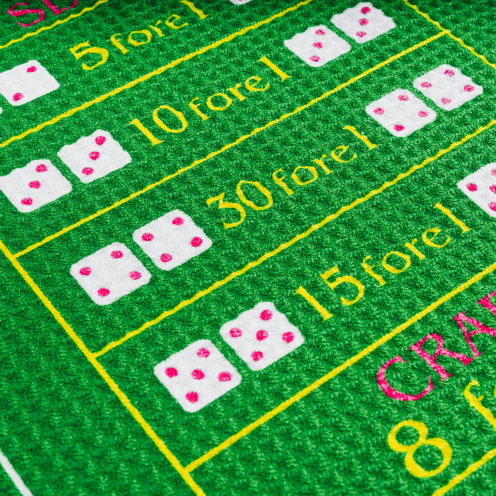 Craps Table Players Towel