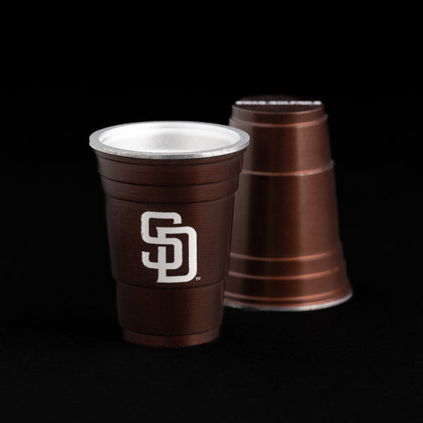 San Diego Padres Flip Cup Ball Marker – SWAG Golf Co