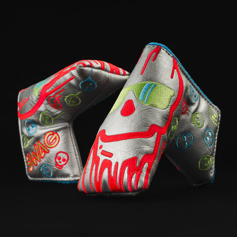 Melting Skull Core Blade Cover – Swag Golf Co display picture 1