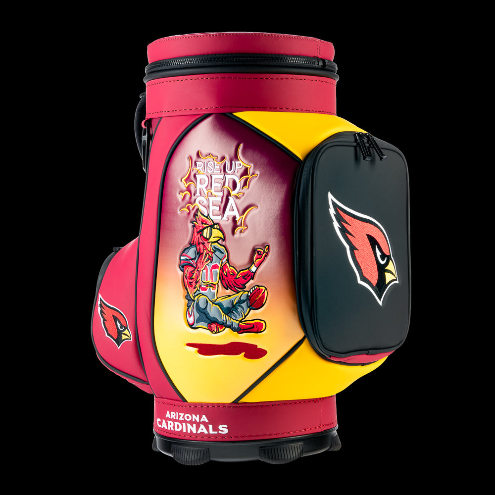SWAG Golf x NFL Arizona Cardinals Rise Up Red Sea Den Caddy Cooler
