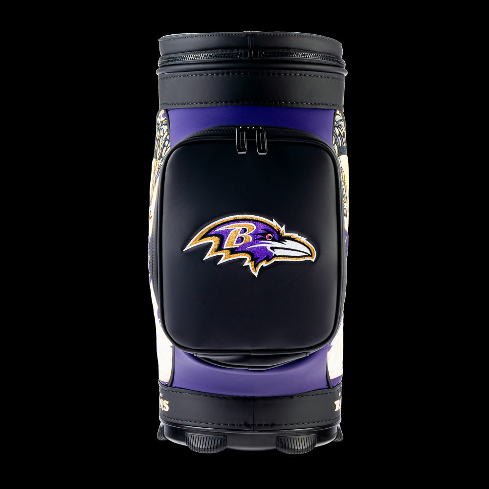 SWAG Golf x NFL Baltimore Ravens Flock Den Caddy Cooler – SWAG Golf Co
