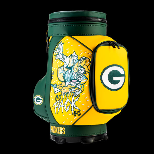 SWAG Golf x NFL Green Bay Packers Frozen Tundra Den Caddy Cooler