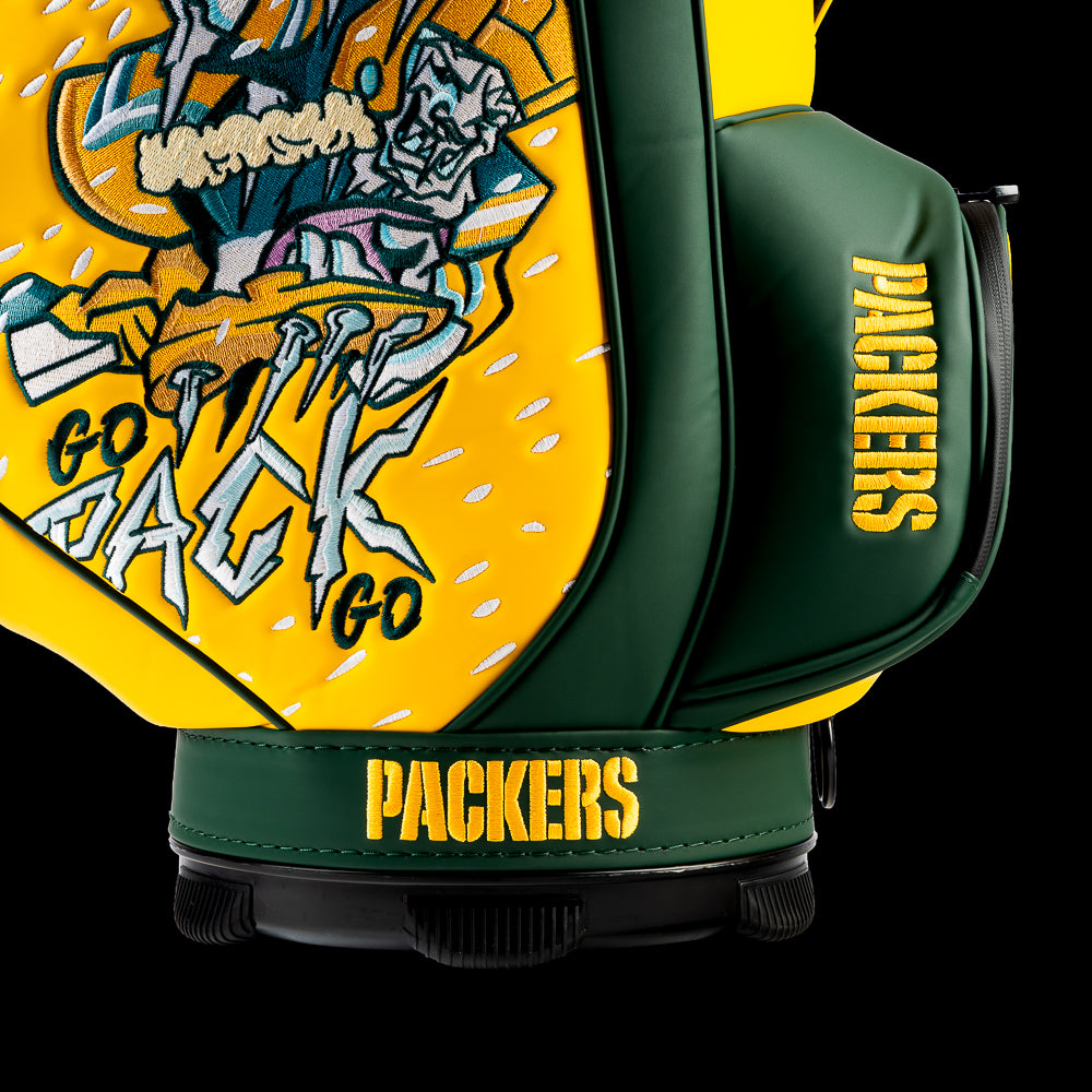 SWAG Golf x NFL Green Bay Packers Frozen Tundra Den Caddy Cooler