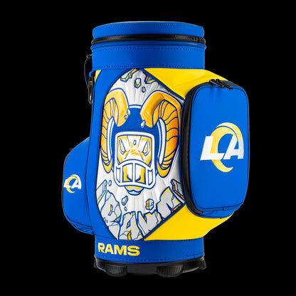 NFL Los Angeles Rams Buttin' Heads Den Caddy Cooler
