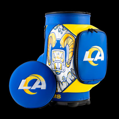 NFL Los Angeles Rams Buttin' Heads Den Caddy Cooler