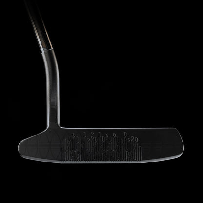 Swag Golf Handsome Too Flowneck black PVD stainless steel golf putter made in the USA.