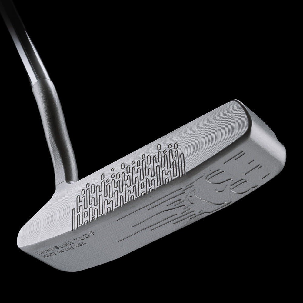 Swag Golf Handsome Too Flowneck stainless steel golf putter made in the USA.