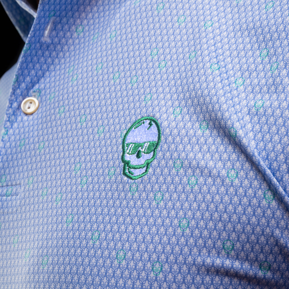 Peter Millar Geo Skull Polo Shirt – Swag Golf Co