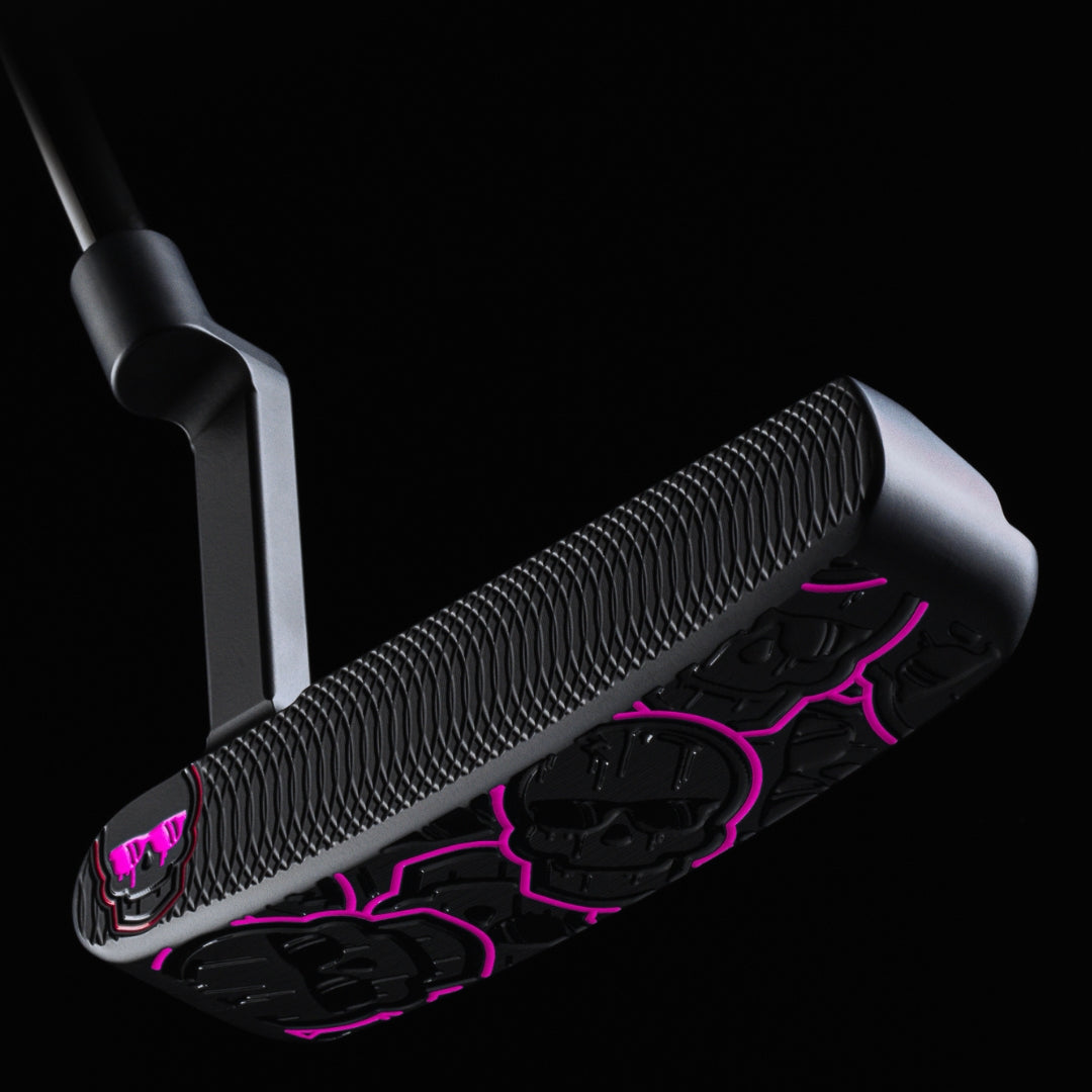 Color Shadow Dripping Skulls Handsome One Lefty Putter