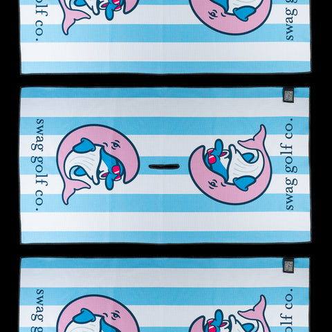 Flipper Whale Players Towel