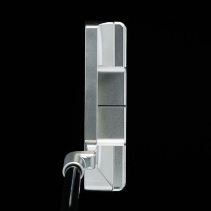 SWAG Golf limited edition Heads Up Handsome Too tour satin stainless steel blade golf putter with matching headcover.