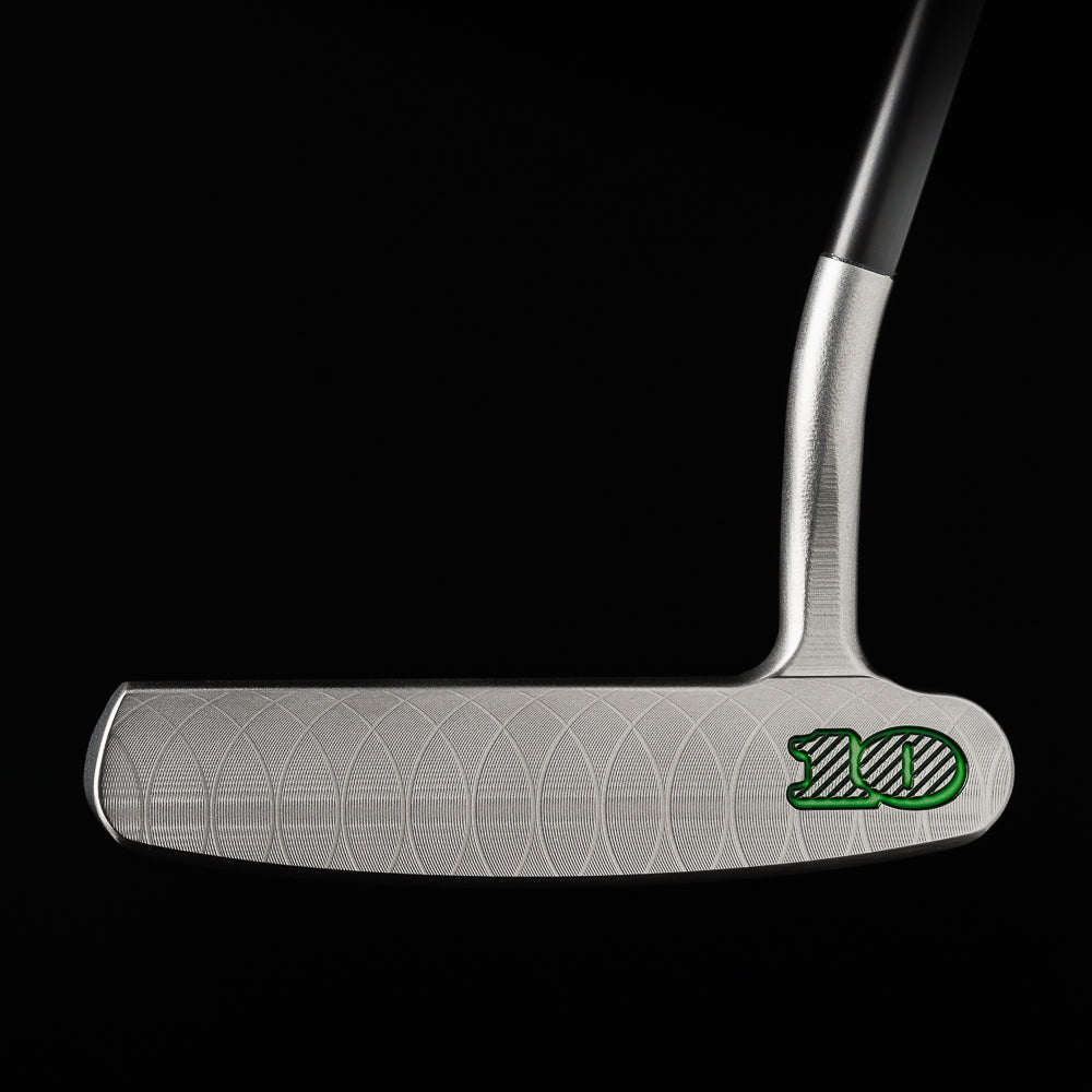 The Hamilton Suave One stainless steel golf putter made in the USA.