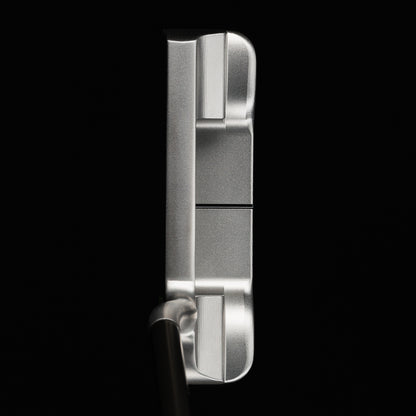 The Hamilton Suave One stainless steel golf putter made in the USA.