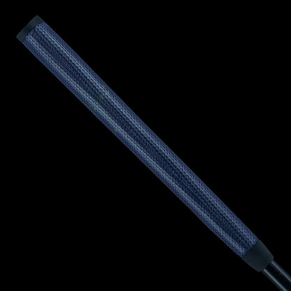Rewind Golf x Animal House College official navy midsize putter grip.