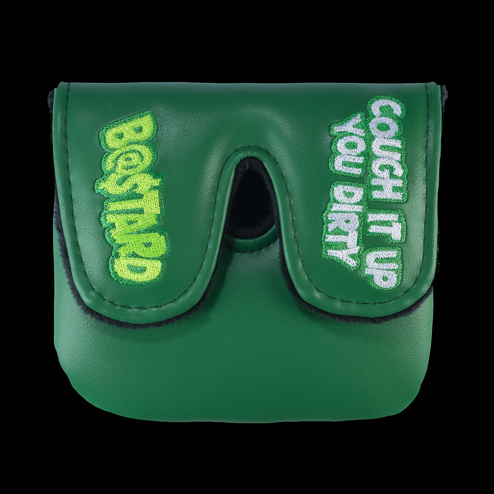 Rewind Golf x Happy Gilmore green Chubbs Peterson cough it up you dirty bastard XL center shaft mallet headcover.