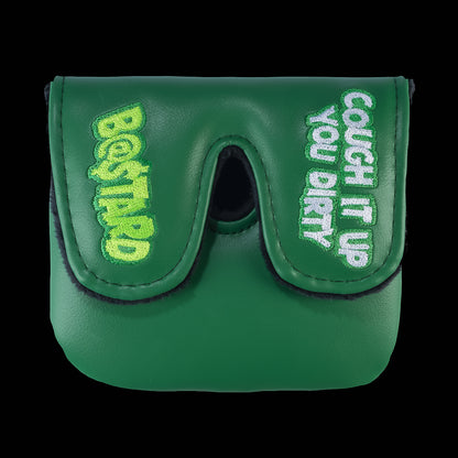Rewind Golf x Happy Gilmore green Chubbs Peterson cough it up you dirty bastard XL center shaft mallet headcover.