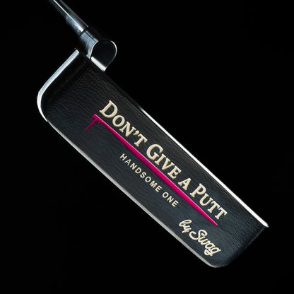 Swag Golf carbon black oxide handsome one left-handed golf putter made in the USA.