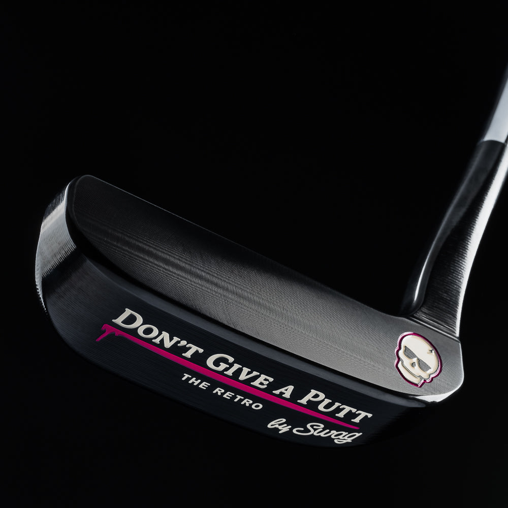 Swag Golf black oxide The Retro limited release golf putter made in the USA.