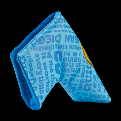 Rewind Golf x Anchorman official channel 4 news team blade golf headcover.