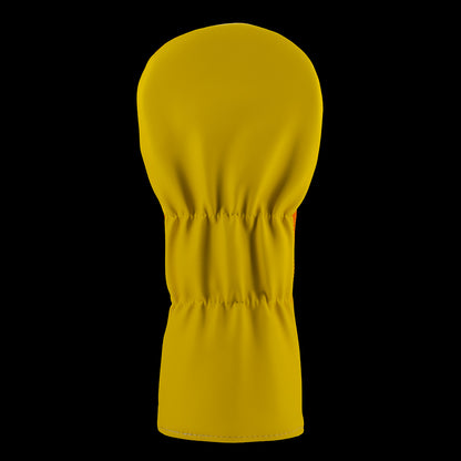 Rewind Golf x Anchorman Baxter The Dog themed driver golf headcover with 'Baxter!' text on a black background.