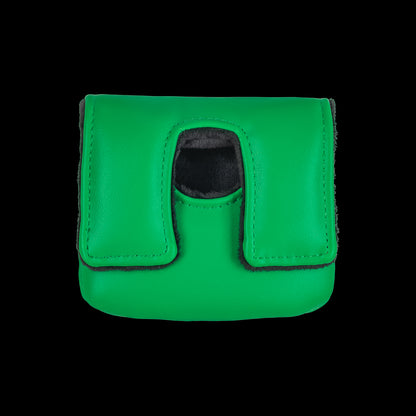 Green Callahan Auto Parts small CS mallet cover with logo.