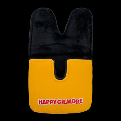 Rewind Golf x Happy Gilmore Chubbs Peterson Golf Academy orange and yellow officially licensed center shaft XL mallet headcover.