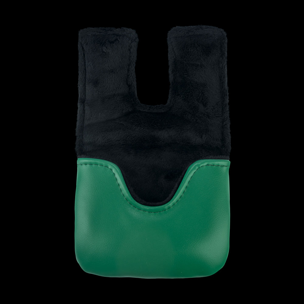 Rewind Golf x Happy Gilmore official Cough It Up green alligator themed center shaft mallet golf headcover.