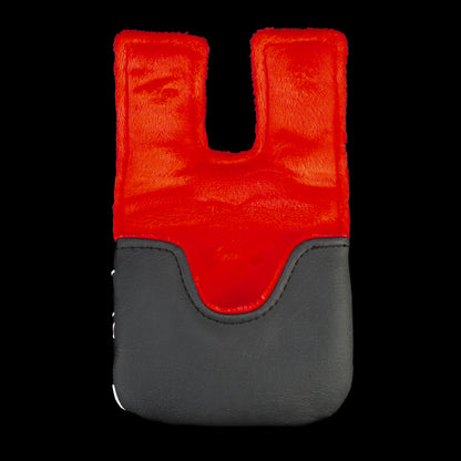 Rewind Golf x The Godfather official offer he can't refuse black and red center shaft mallet golf headcover.