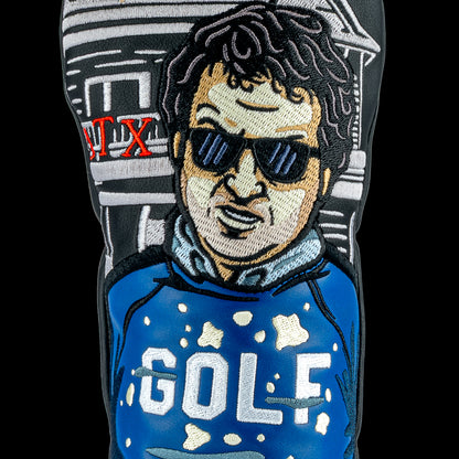 Rewind Golf x Animal House official golf sweater-themed fairway wood golf headcover.