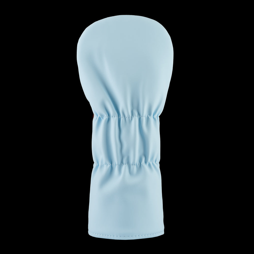 Ferris Bueller Abe Froman Sausage King of Chicago officially licensed blue and red driver golf headcover.