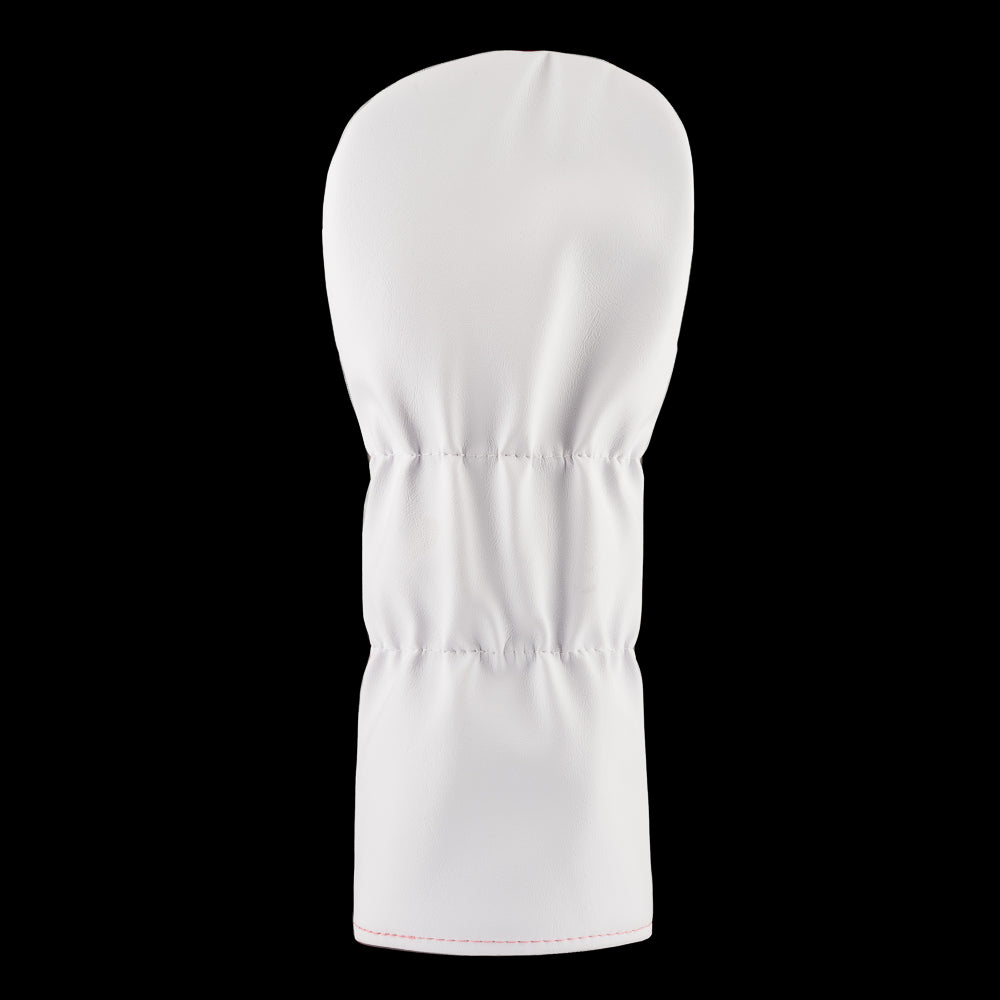 Pink Hey Arnold driver cover with stacked Helga poses.