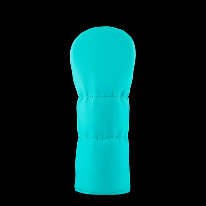 Happy Gilmore Shooter's Tour turquoise and neon pink officially licensed movie themed golf fairway wood headcover.