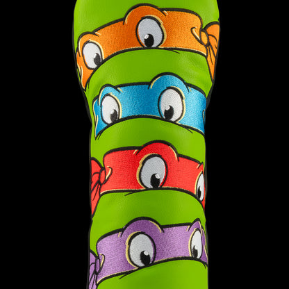 Rewind Golf x TMNT Licensed Peepers green fairway wood golf headcover.