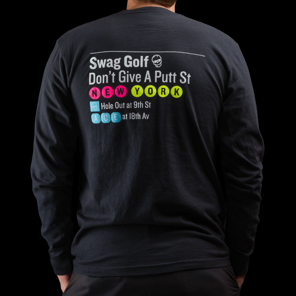 I SWAG NY Long Sleeve T-shirt – Swag Golf Co