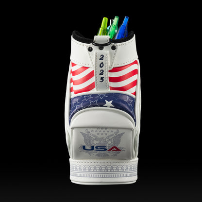 SWAG Golf mini Ryder Cup bag desk caddy office accessory.