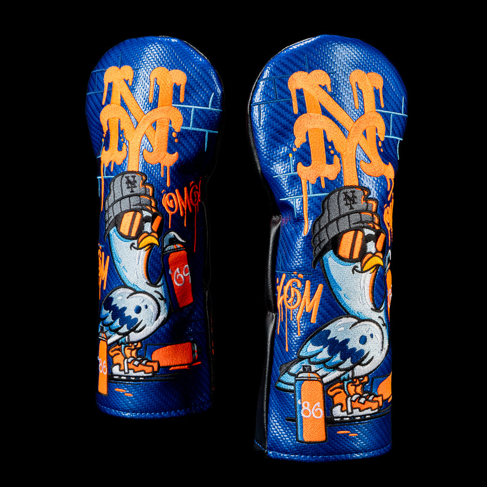 SWAG Golf X MLB New York Mets Tag Up Fairway Cover – SWAG Golf Co