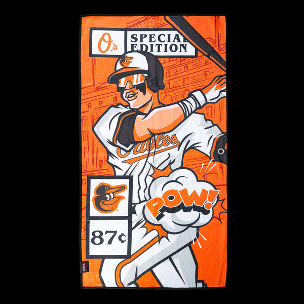 SWAG Golf X MLB Baltimore Orioles Birdland Golf Towel – SWAG Golf Co