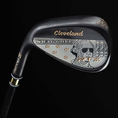 SWAG x Cleveland RTZ Wedges dollar bill themed SWAG edition black satin finish golf wedges.