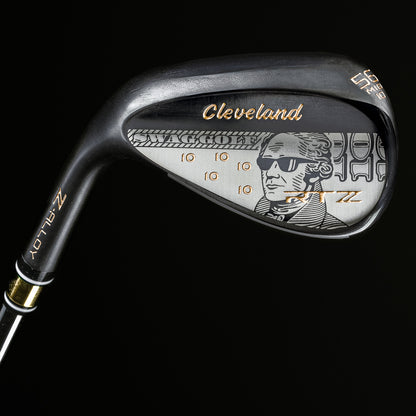 SWAG x Cleveland RTZ Wedges dollar bill themed SWAG edition black satin finish golf wedges.