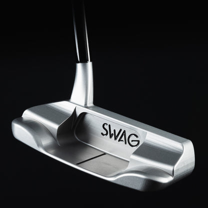 Swag Savage One precision milled, hand-finished stainless steel golf putter made in the USA.