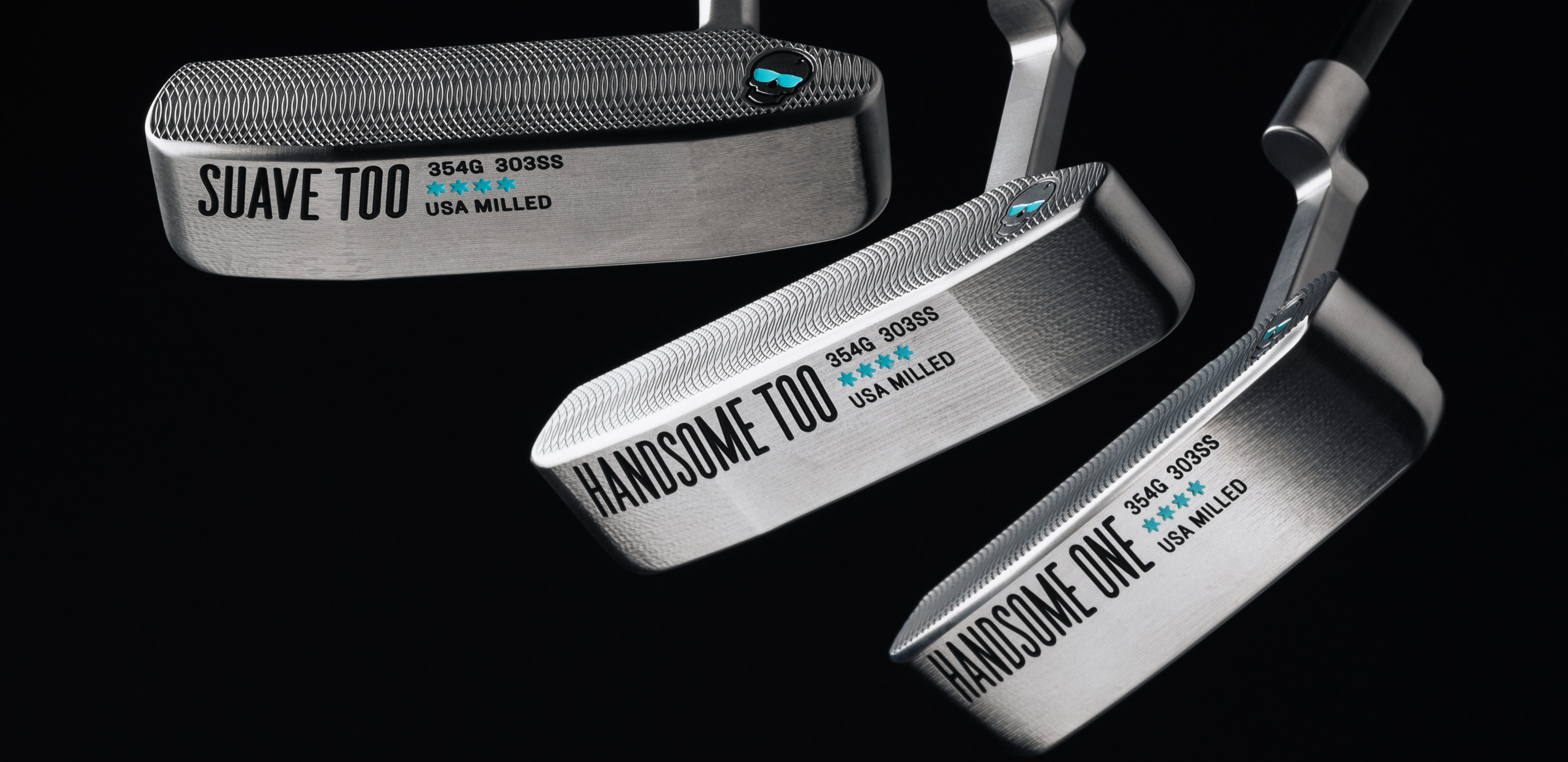Premium milled stainless steel golf putters by Swag Golf Co.